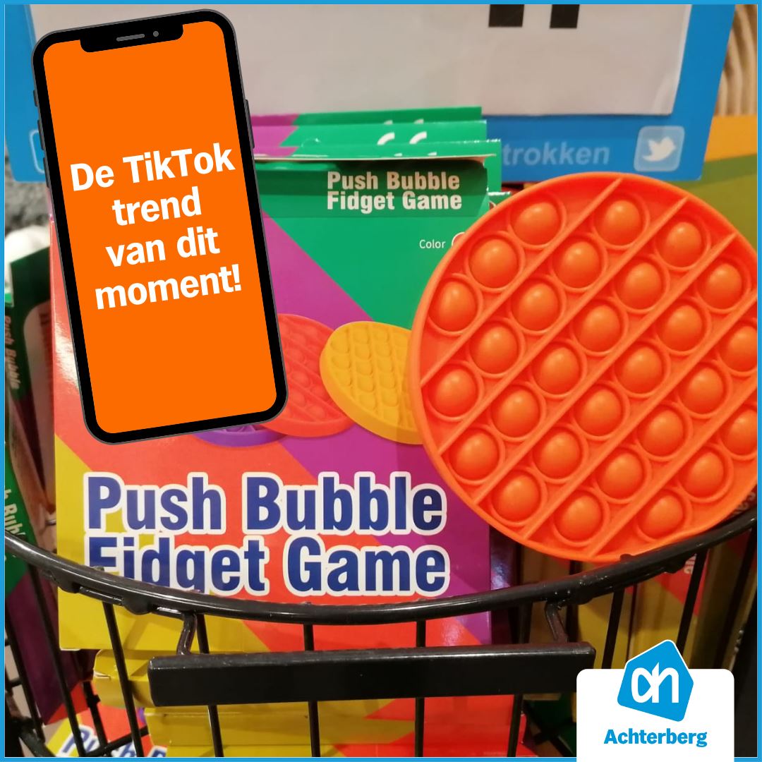 Push Bubble Fidget Game!