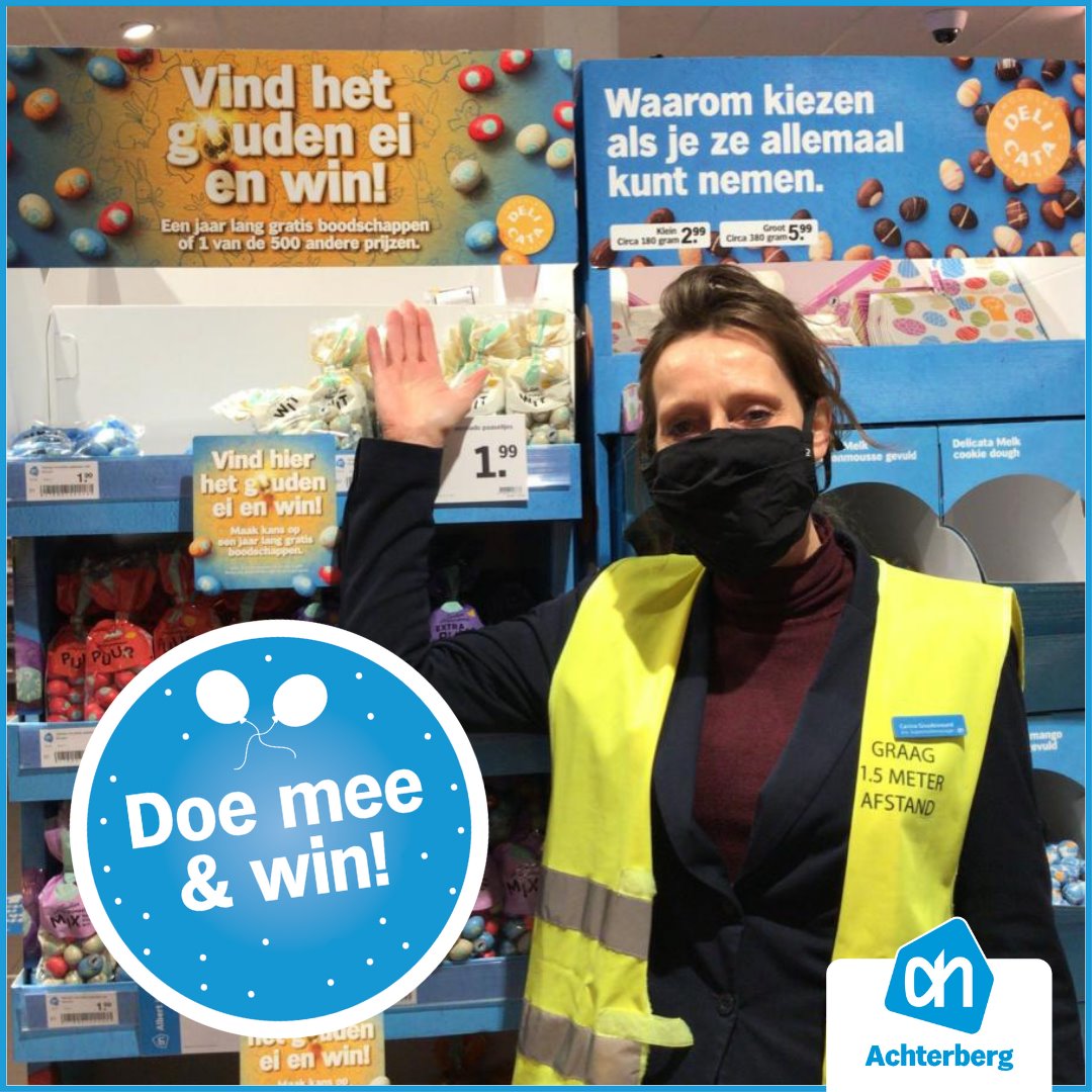 Vind het gouden ei en win!