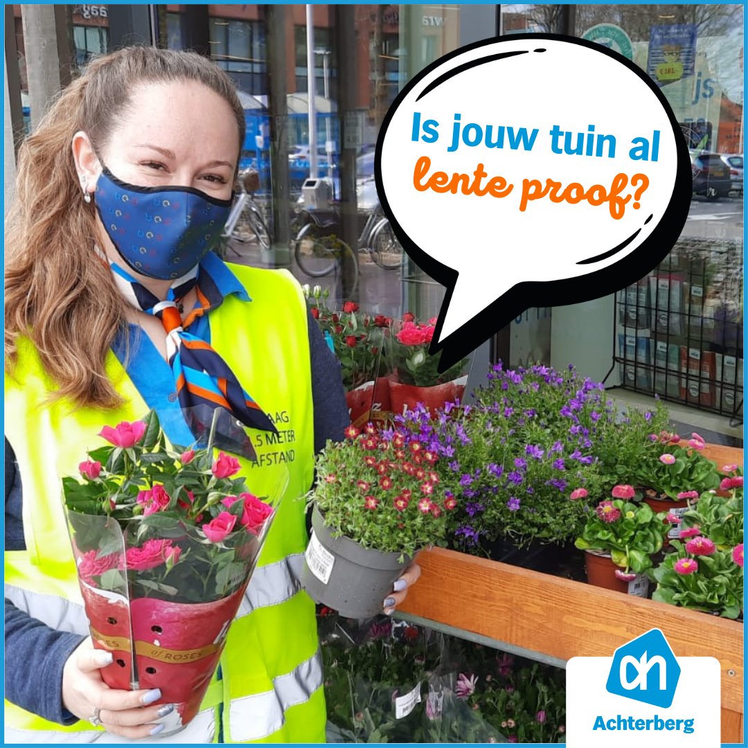 Zet de bloemetjes buiten!