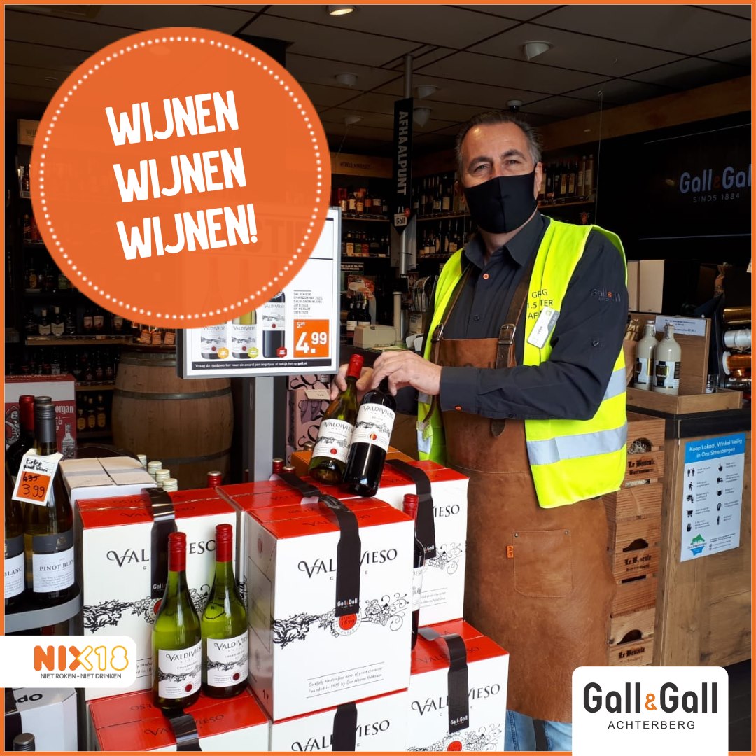 Wijnend het weekend in met Henk!