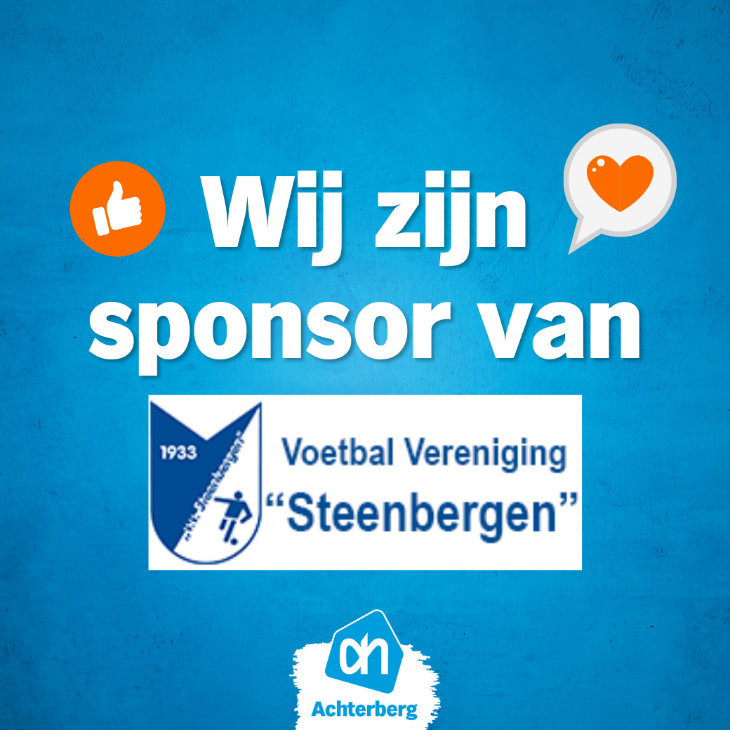 Hoofdsponsor VV Steenbergen!