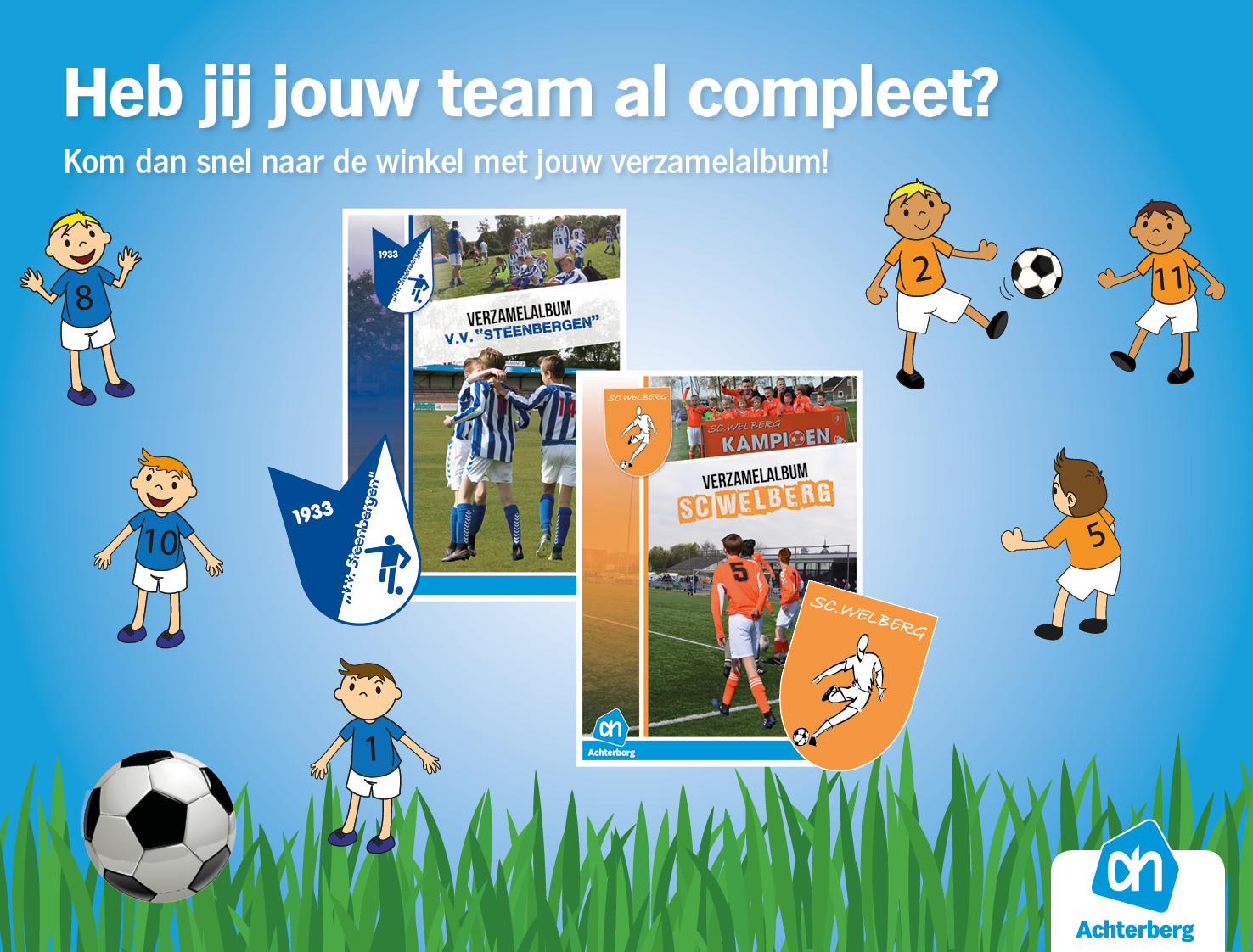 Heb jij jouw team al compleet?