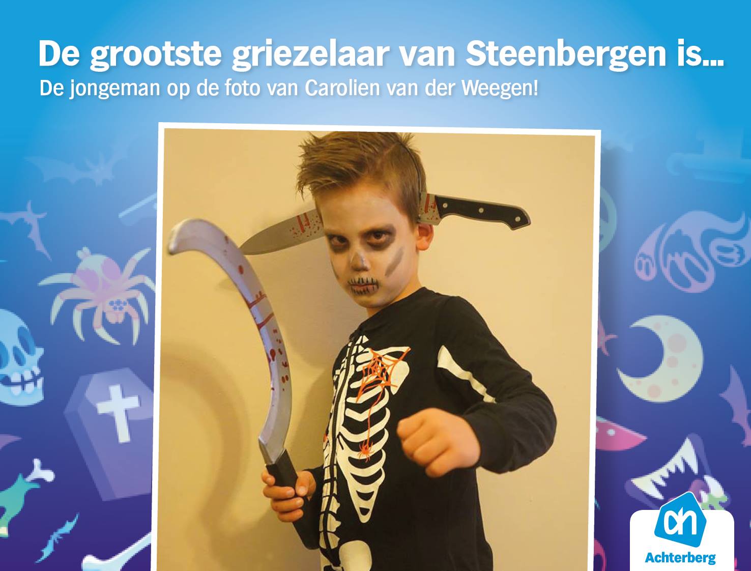 En de grootste griezelaar van Steenbergen is…