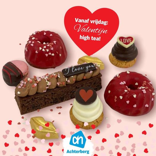 Nu bij ons verkrijgbaar: Valentijn high tea!