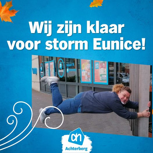 Wij zijn klaar voor storm Eunice!
