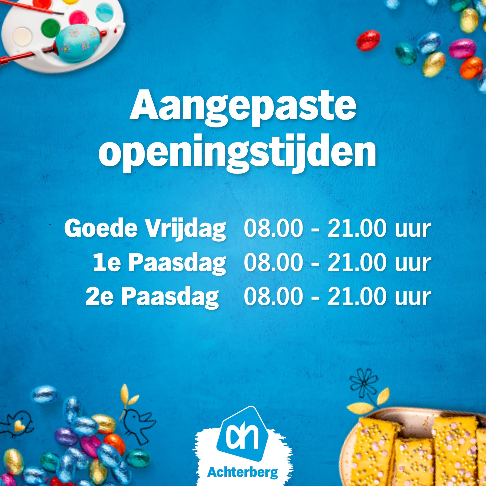 Pasen staat voor de deur!