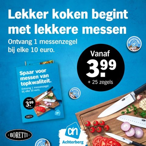 Spaar voor messen van topkwaliteit! | Albert Heijn Achterberg