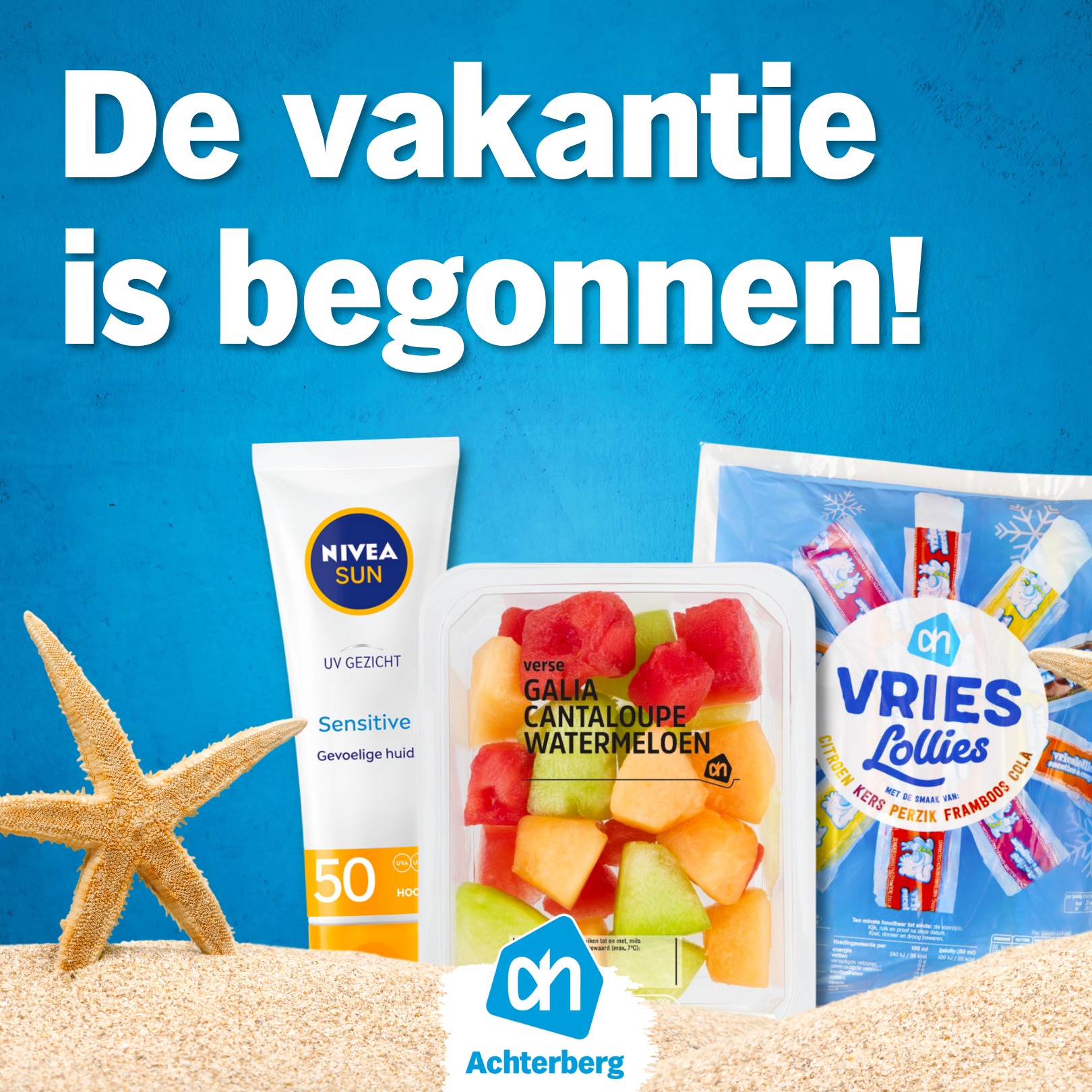 De zomervakantie is begonnen!