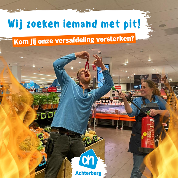 Wij zoeken iemand met pit!