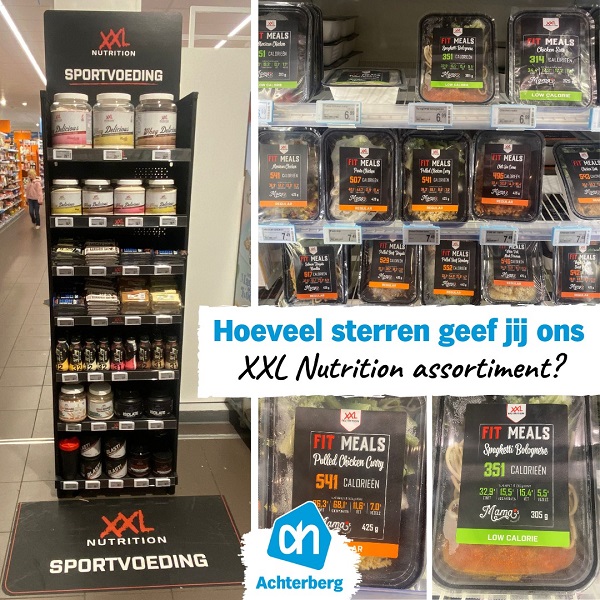 Hoeveel sterren geef jij ons XXL Nutrition assortiment?