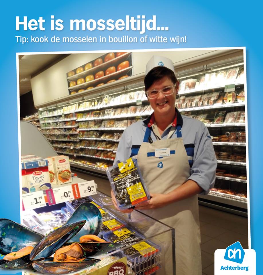 Er zijn weer mosselen! Lekker met friet of brood!