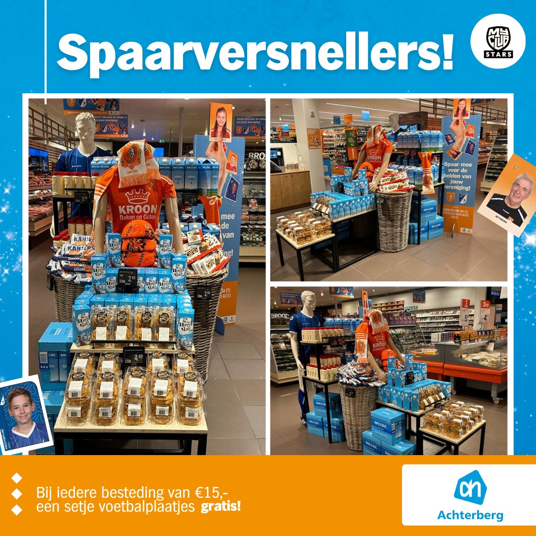 Extra vlot sparen met onze Spaarversnellers!