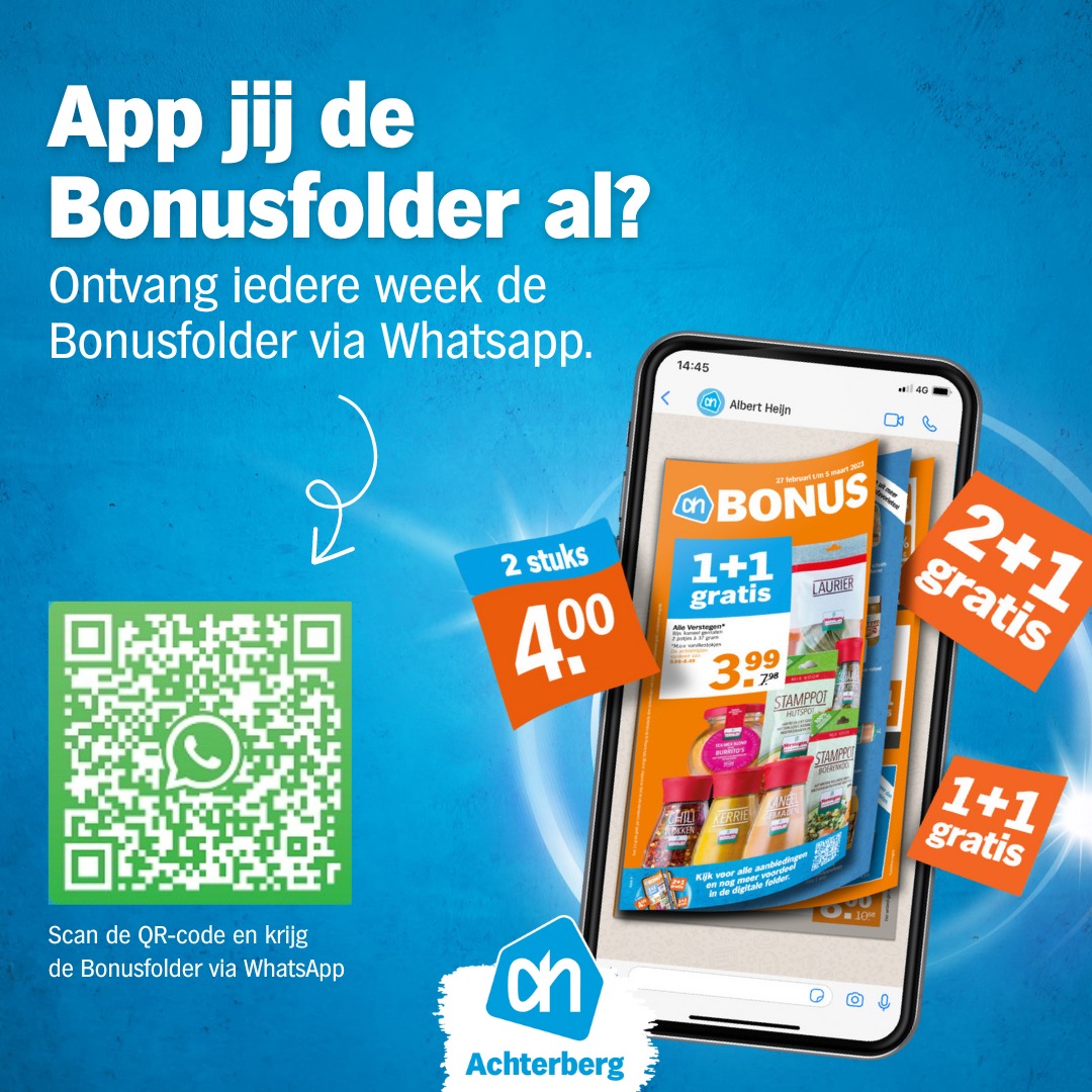 App jij de Bonusfolder al?