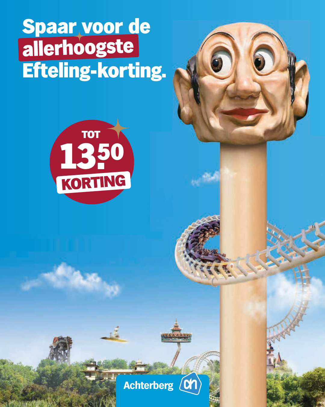 Spaar jij al mee voor de hoogste korting op een dagje Efteling?