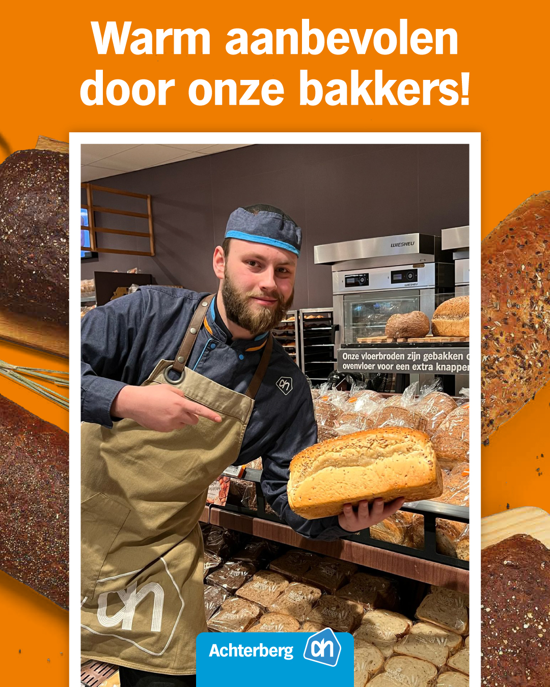 Warm aanbevolen door onze bakkers