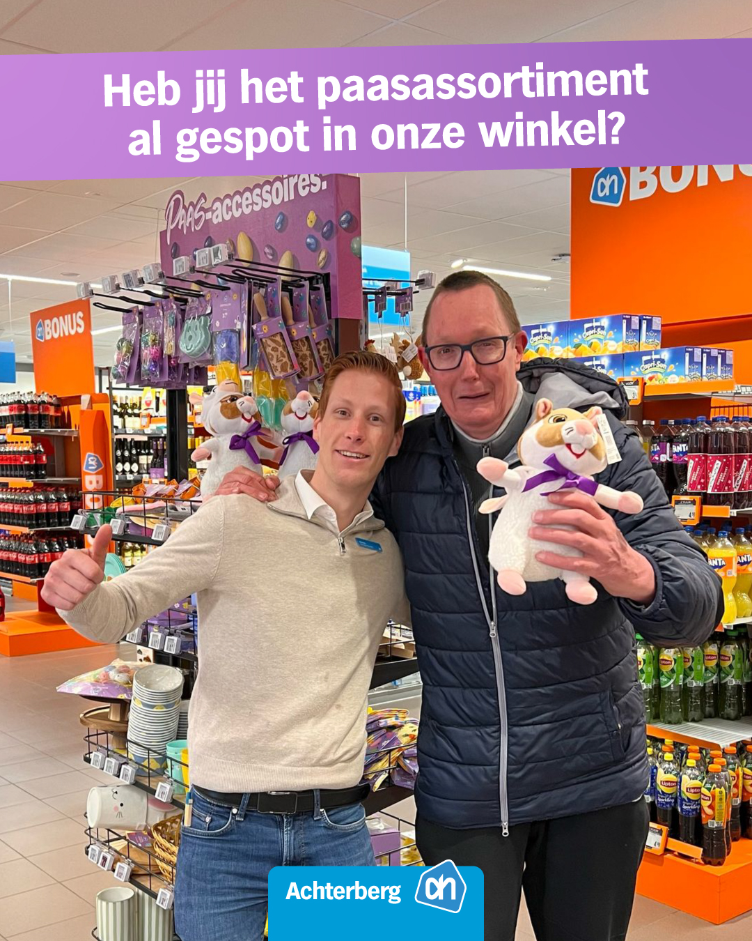 Heb jij het paasassortiment al gespot in onze winkel?