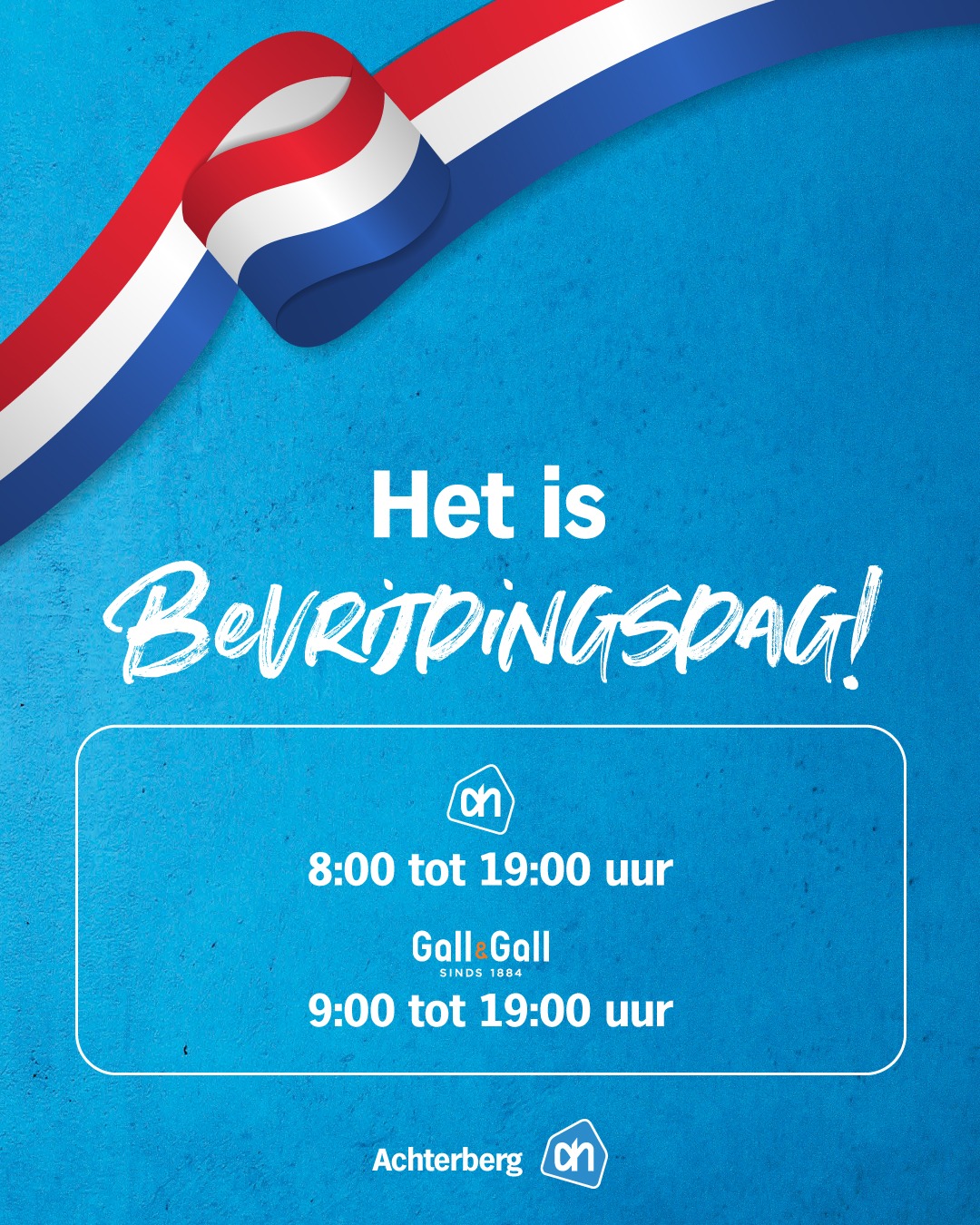 Het is Bevrijdingsdag!