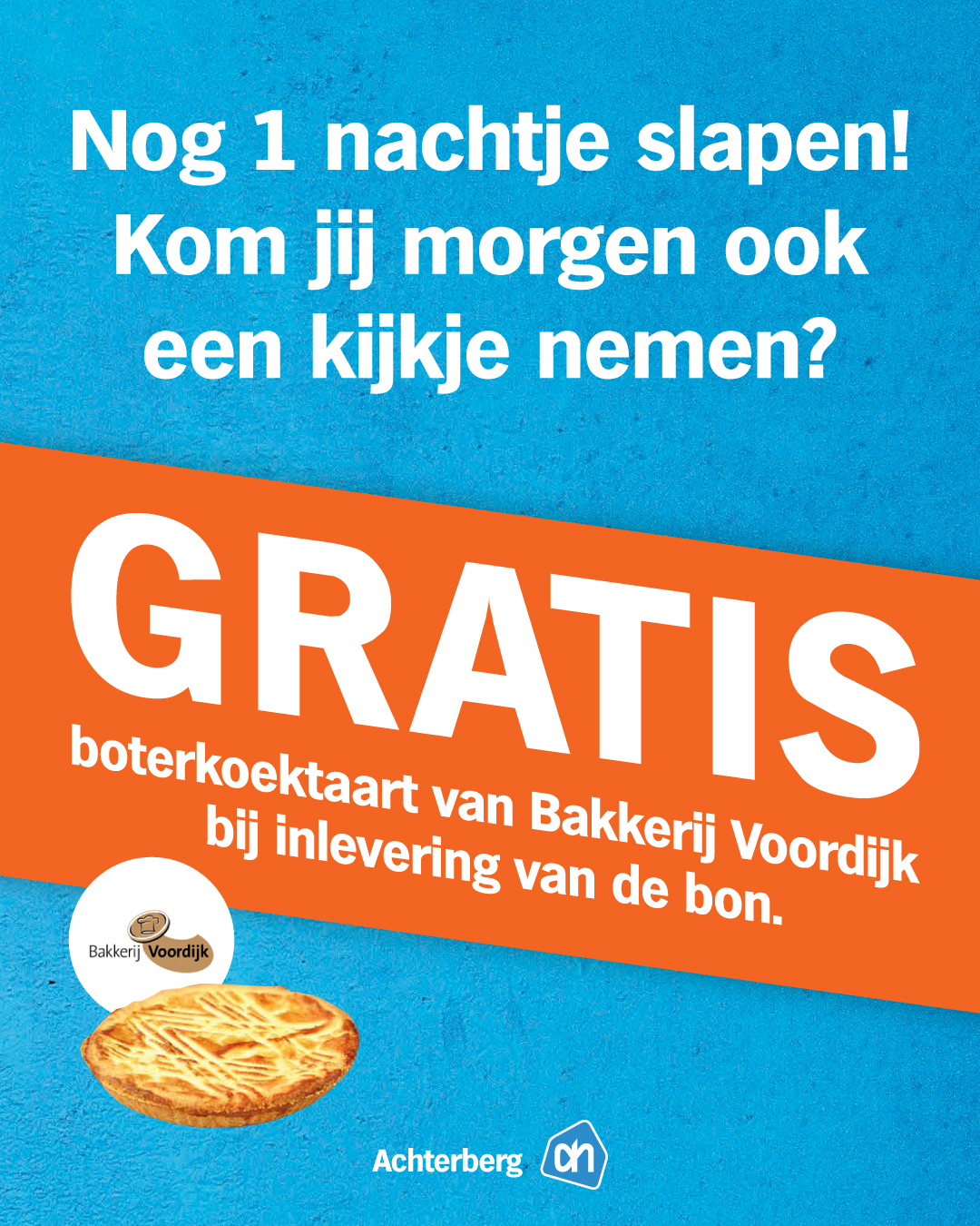 Nog 1 nachtje slapen!