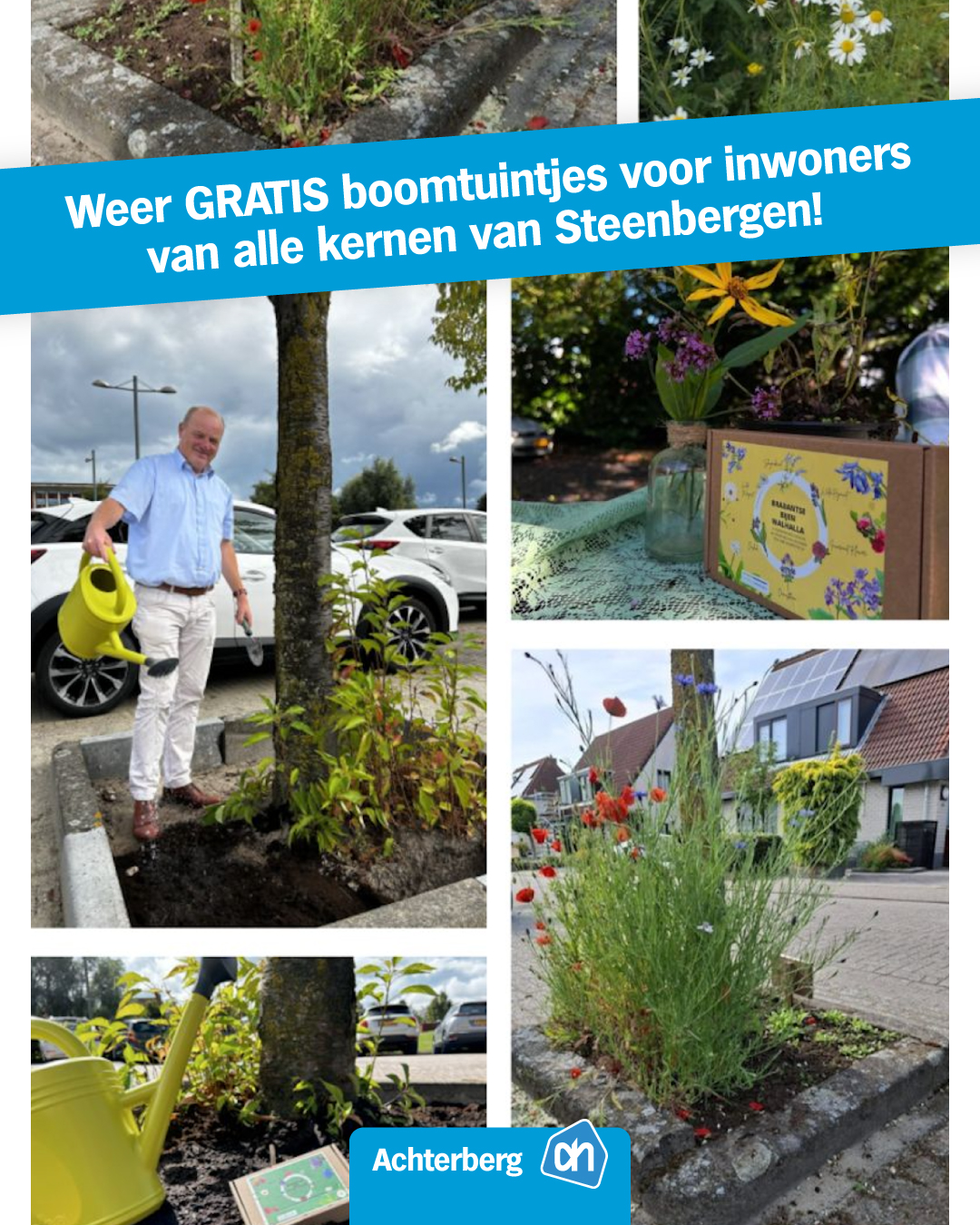 Weer GRATIS boomtuintjes voor inwoners van alle kernen van Steenbergen!
