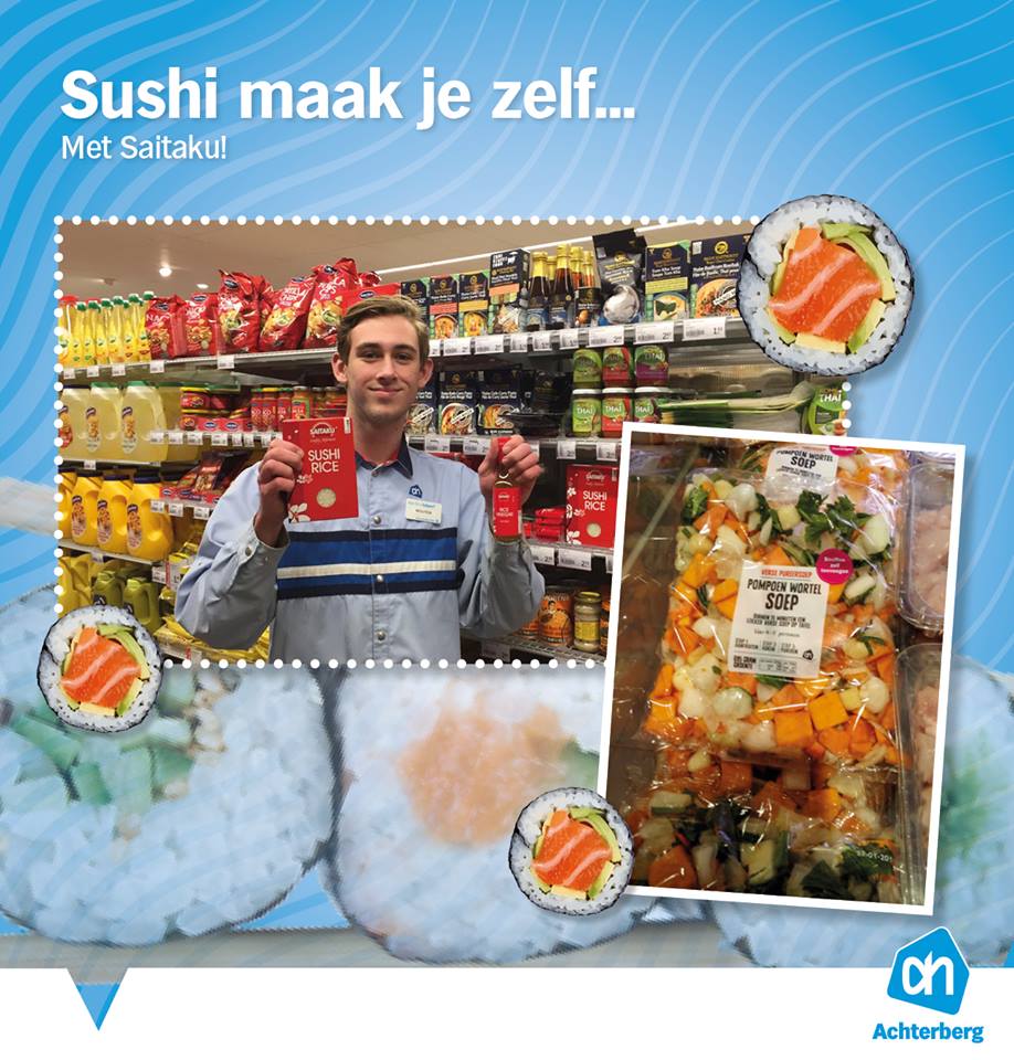 Sushi maak je zelf met Saitaku!