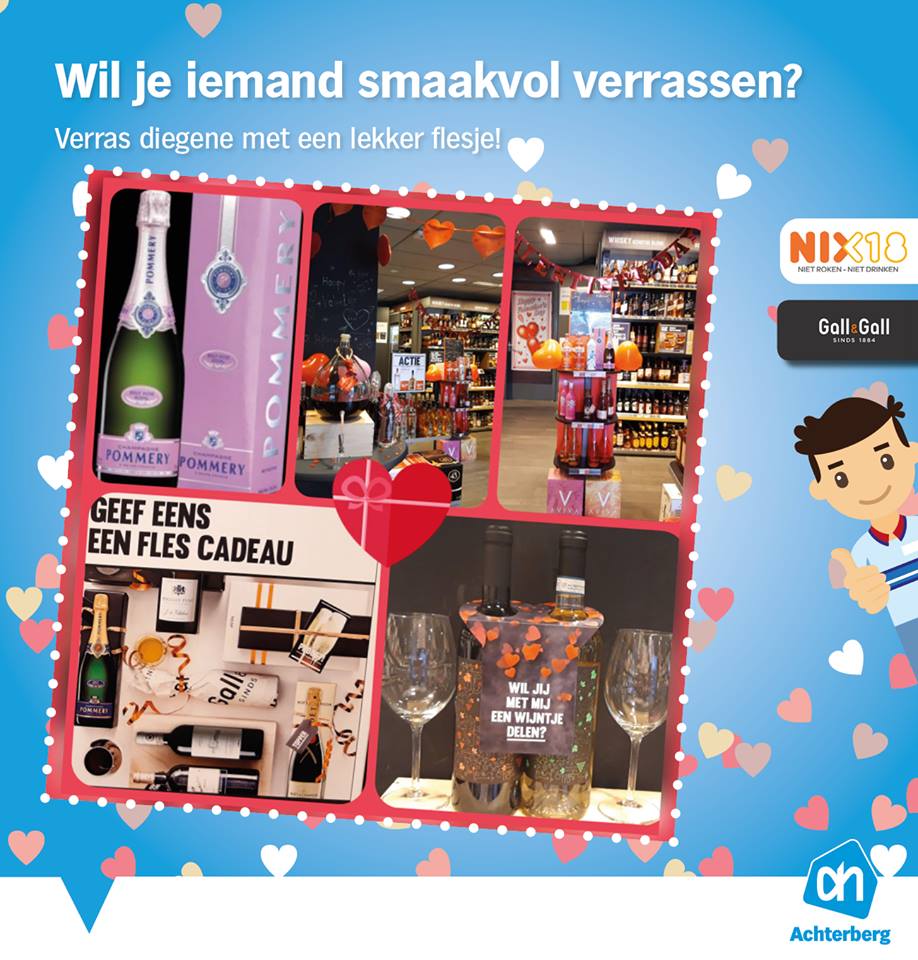 Geef een fles cadeau!