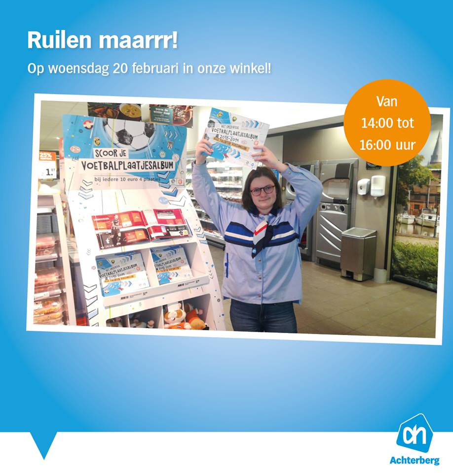 Nog geen compleet voetbalalbum? 