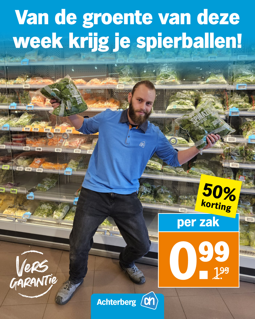 Van de groente van deze week krijg je spierballen!