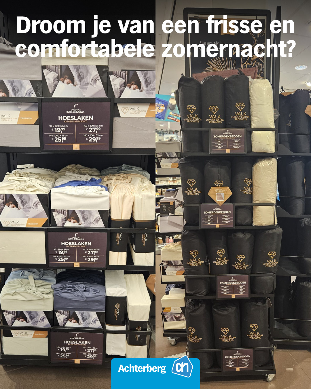 Droom je van een frisse en comfortabele zomernacht?
