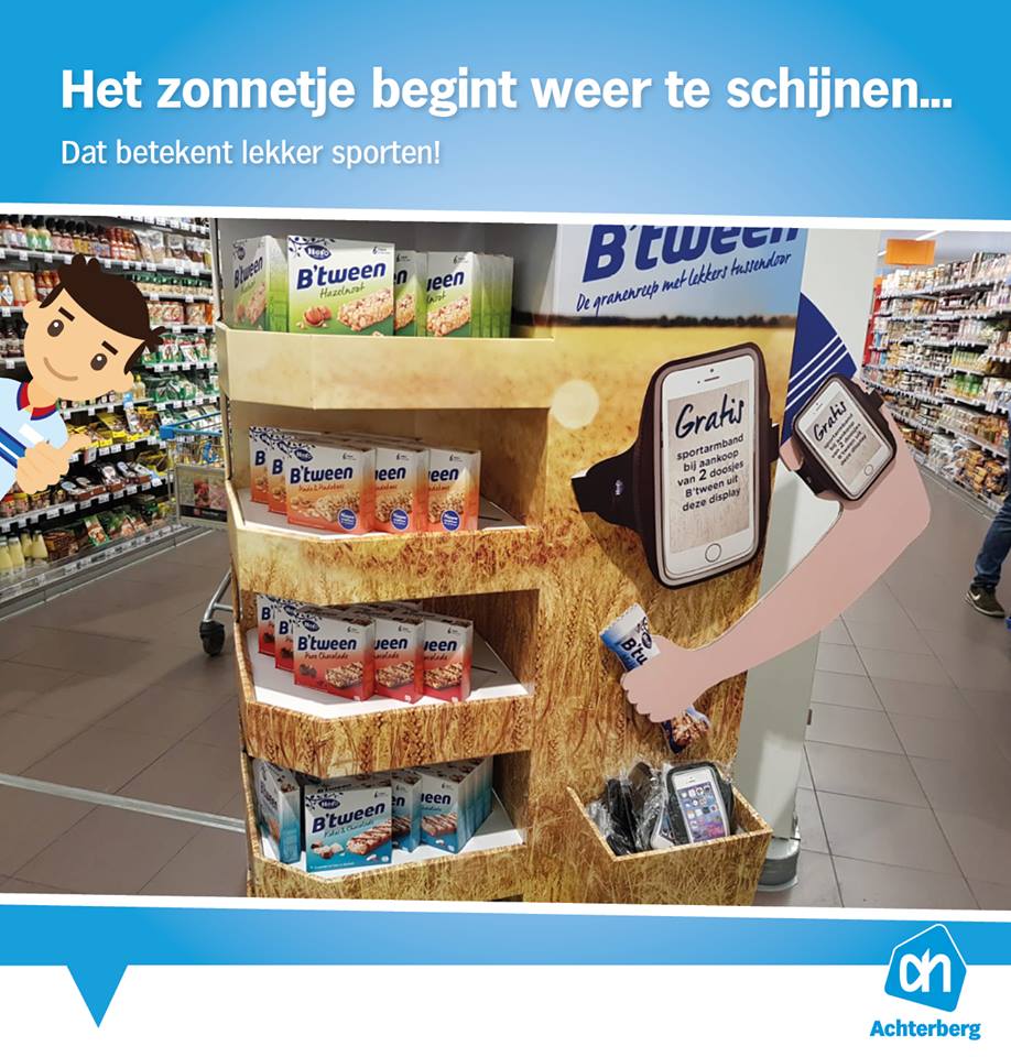 Gratis sportarmband!
