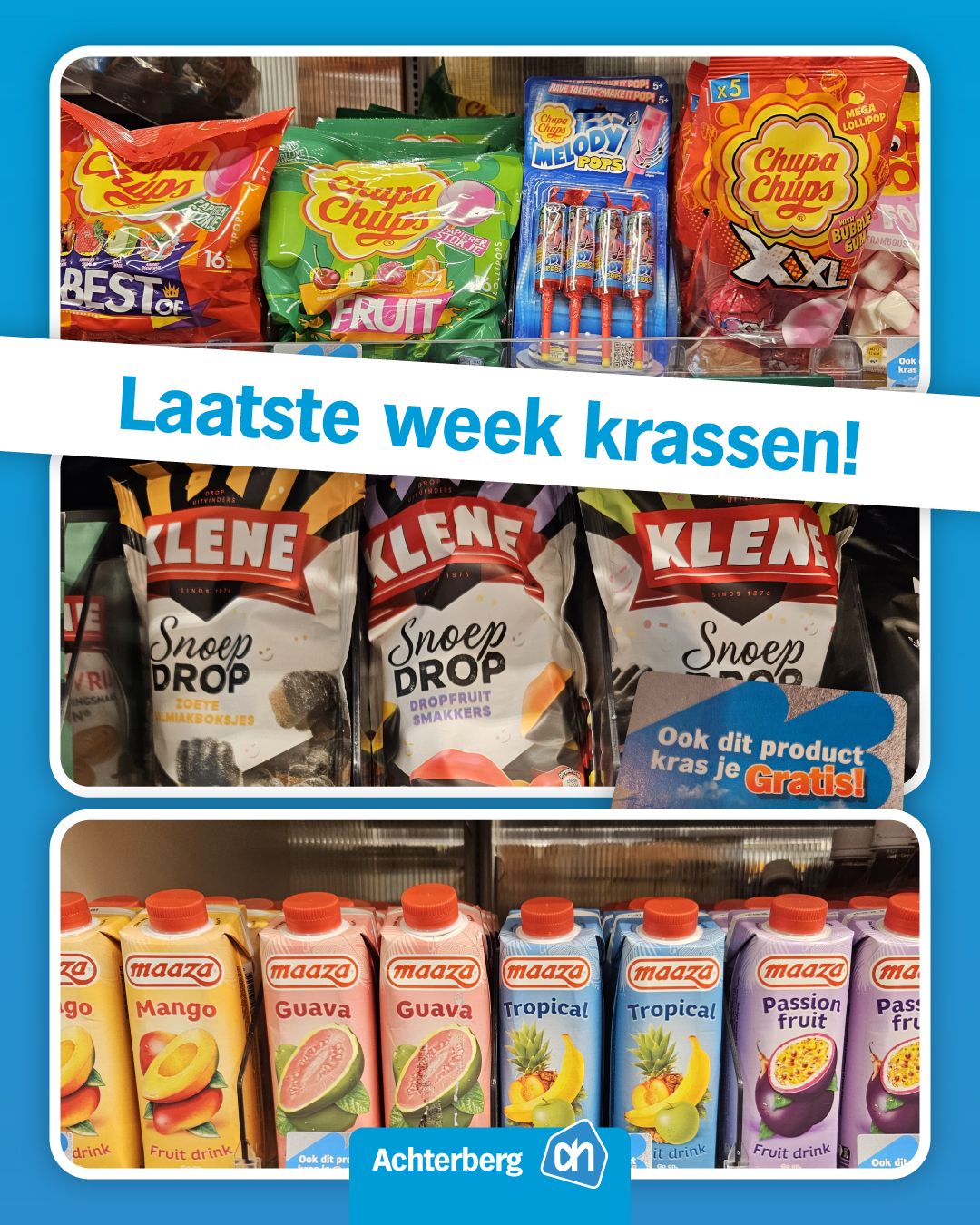 Laatste week krassen!