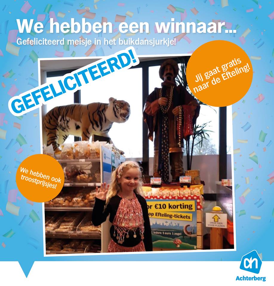 We hebben een winnaar!