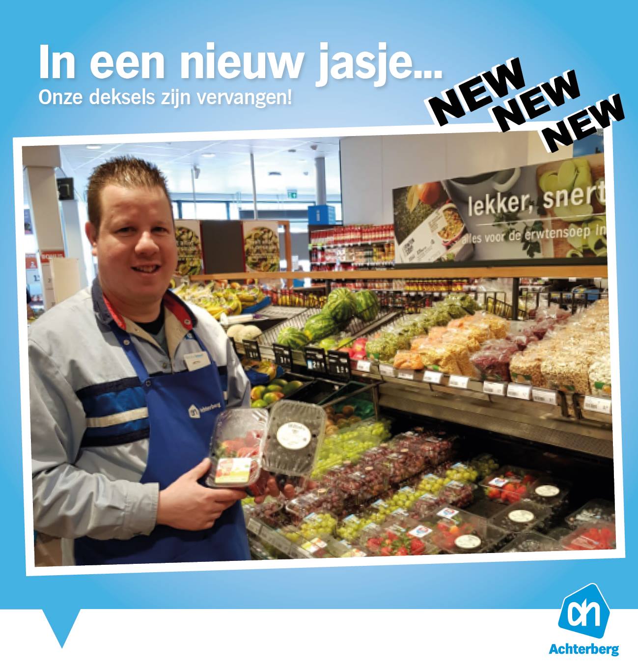 In een nieuw jasje! 