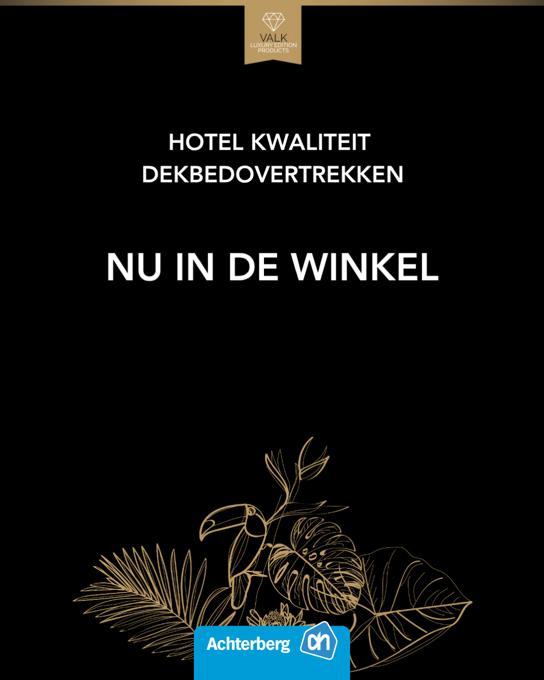 Slaap je het liefst in een hotelbed? Dan is dit dekbedovertrek écht iets voor jou.