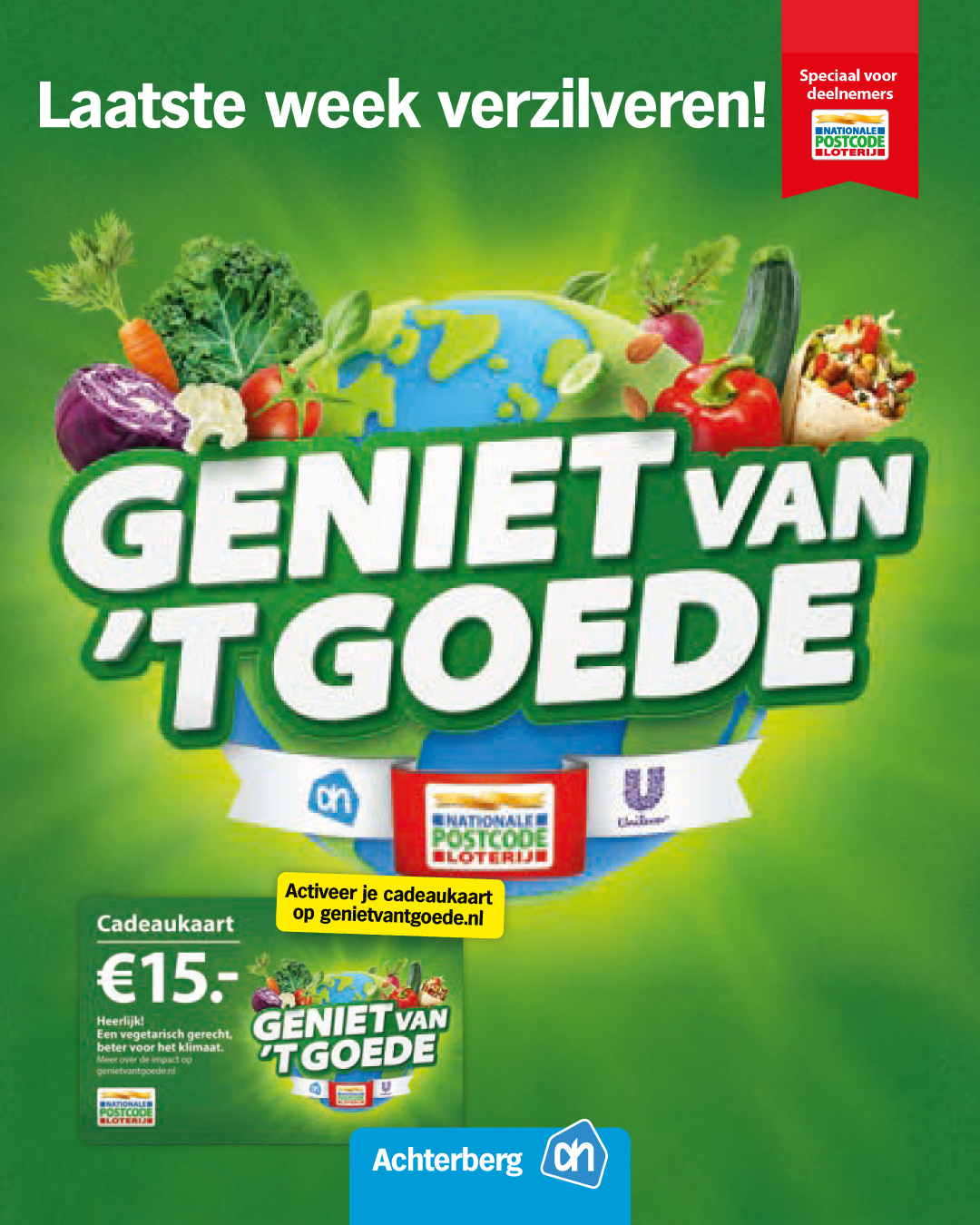 Heb jij de Geniet van ’t Goede cadeaukaart al verzilverd?