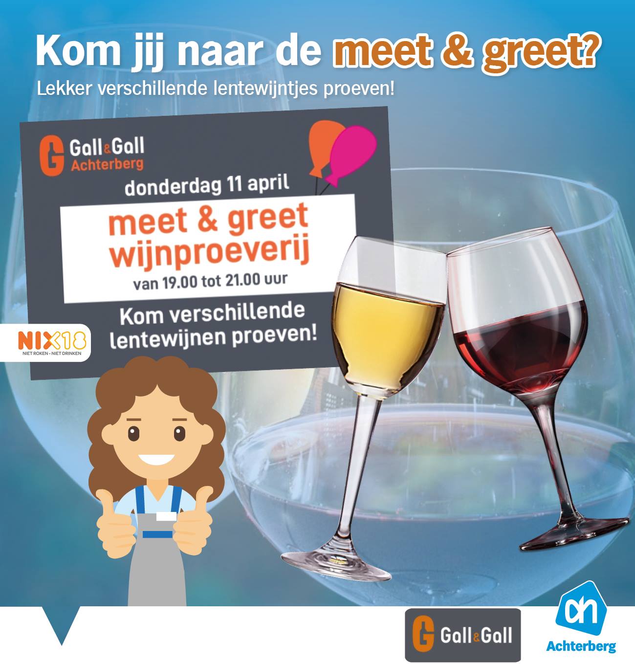 Kom jij vanavond langs bij de meet & greet? 
