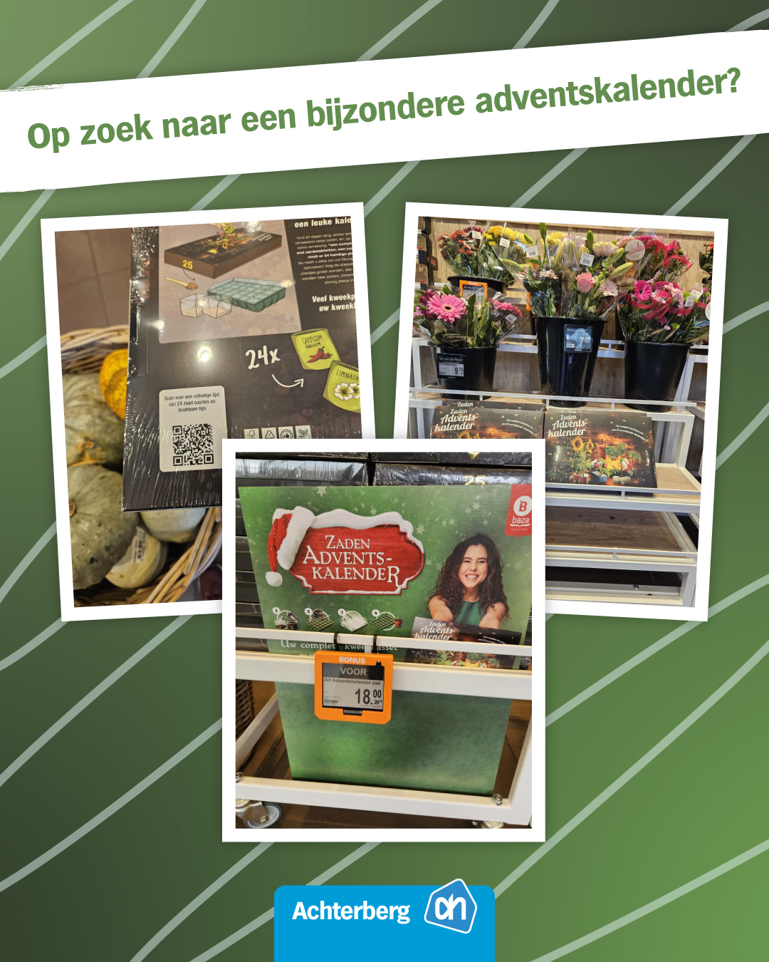 Op zoek naar een bijzondere adventskalender?