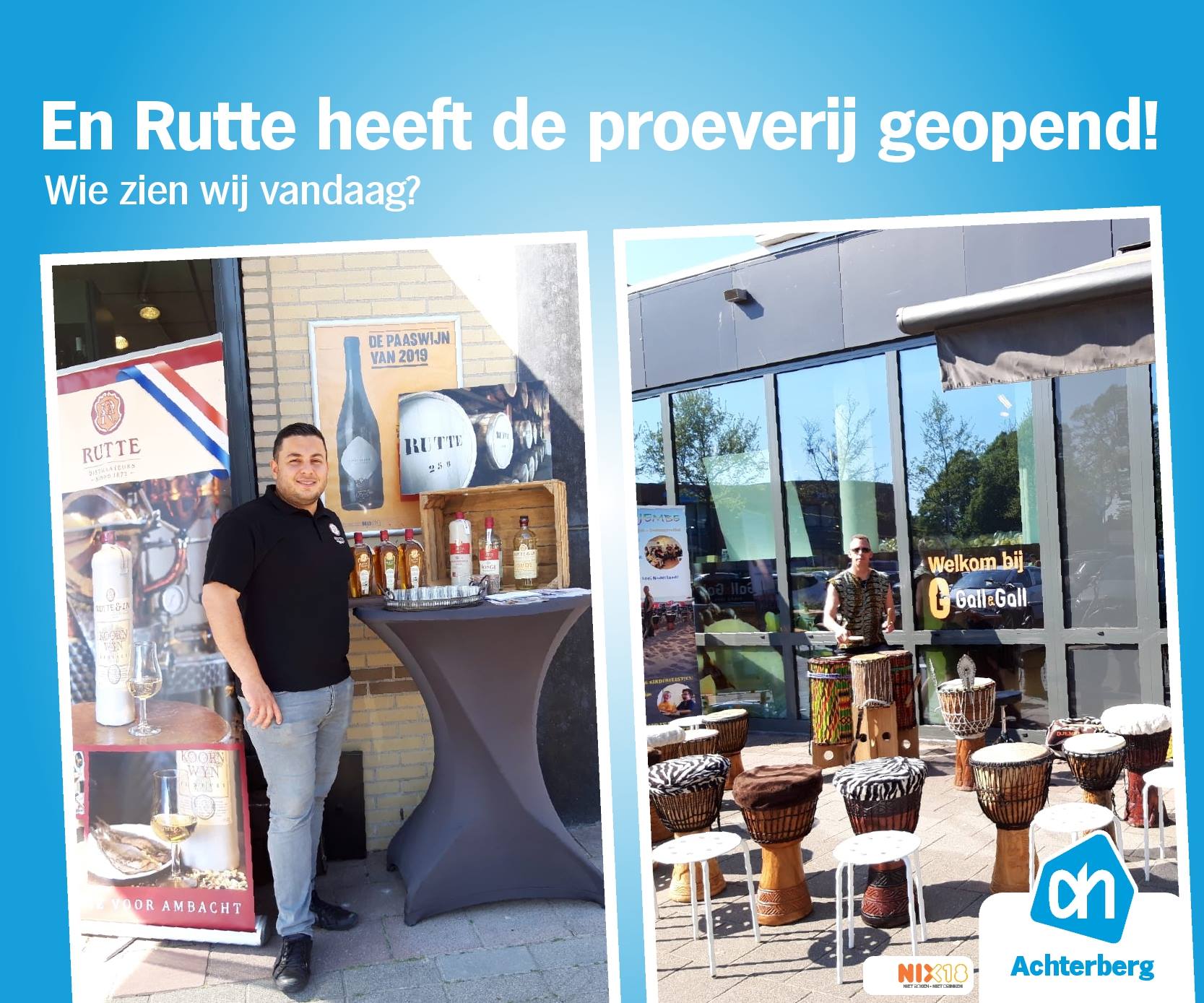 De proeverij is geopend!