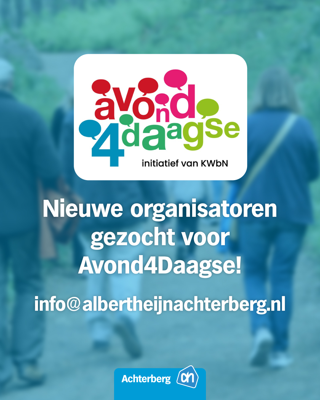 Albert Heijn Achterberg zoekt opvolging voor organisatie Avond4Daagse