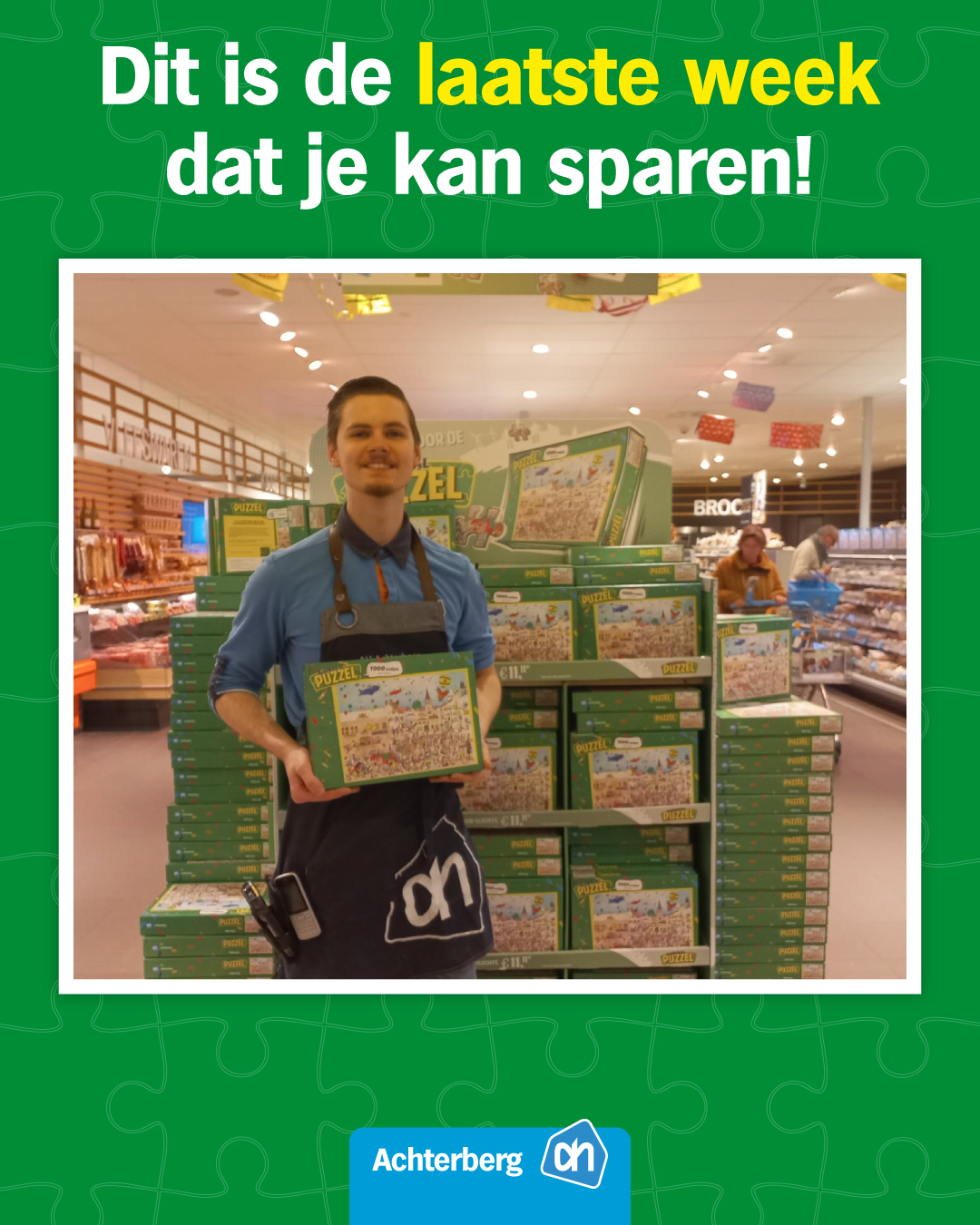 Dit is de laatste week dat je kan sparen voor een unieke Karnaval puzzel!