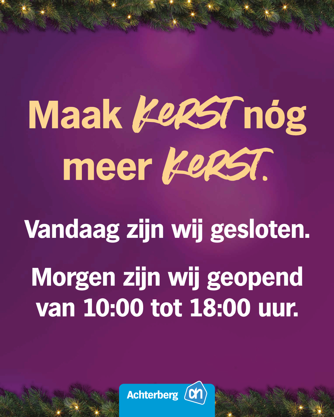Maak kerst nóg meer kerst