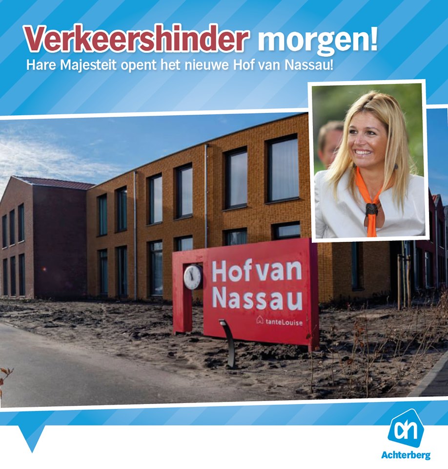 Verkeershinder morgen!