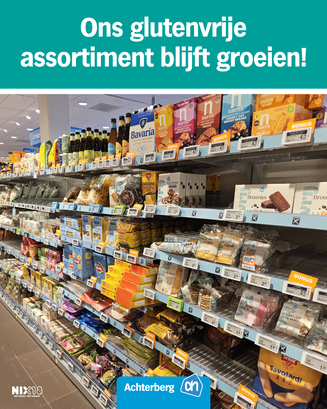 Ons glutenvrije assortiment blijft groeien!