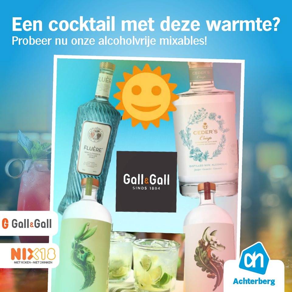 Een cocktail met deze warmte?