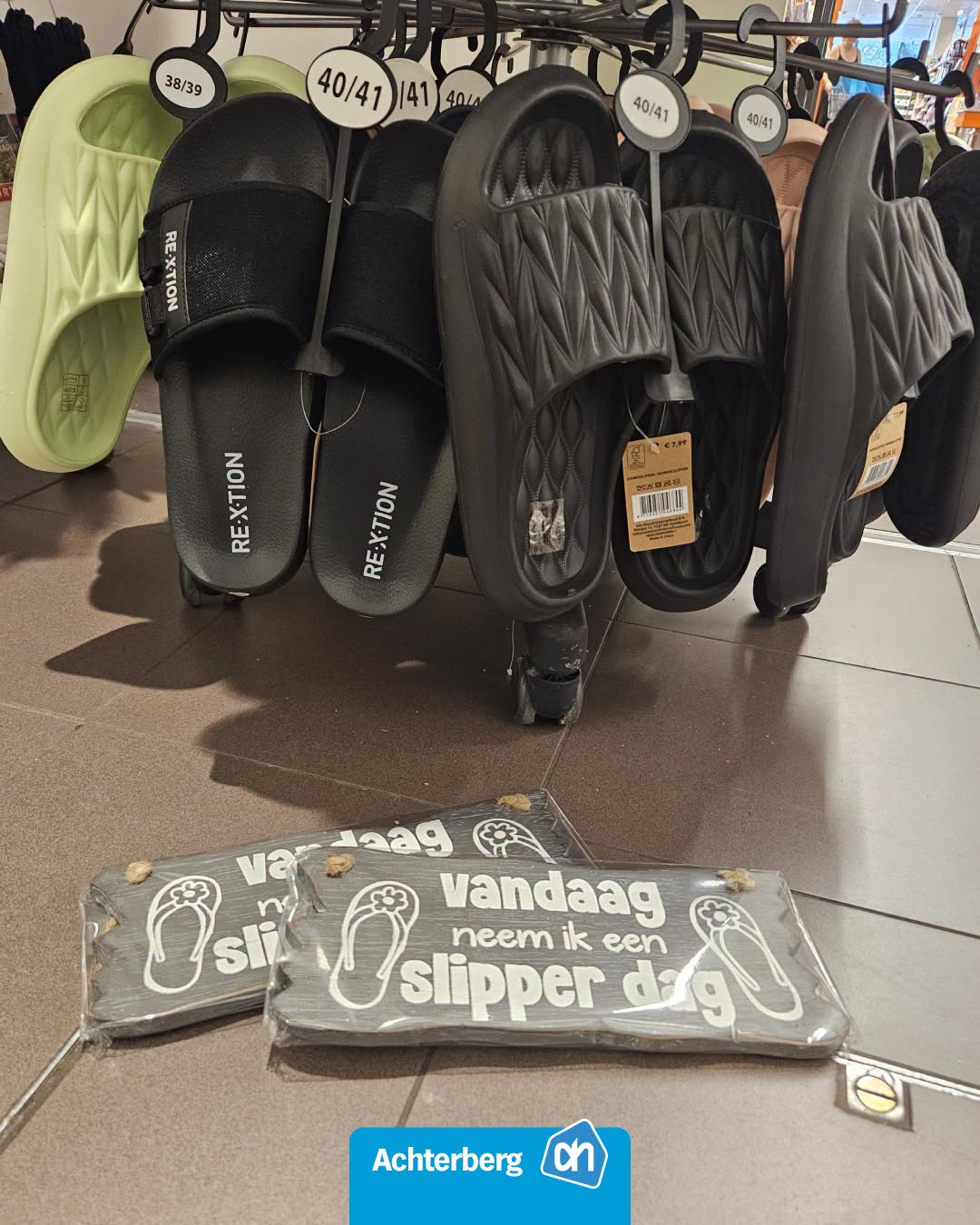 Vandaag neem ik een slipper dag!