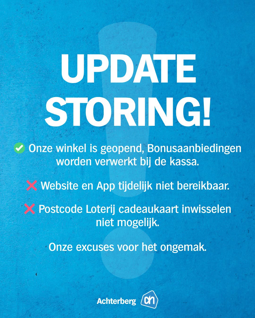 Update storing