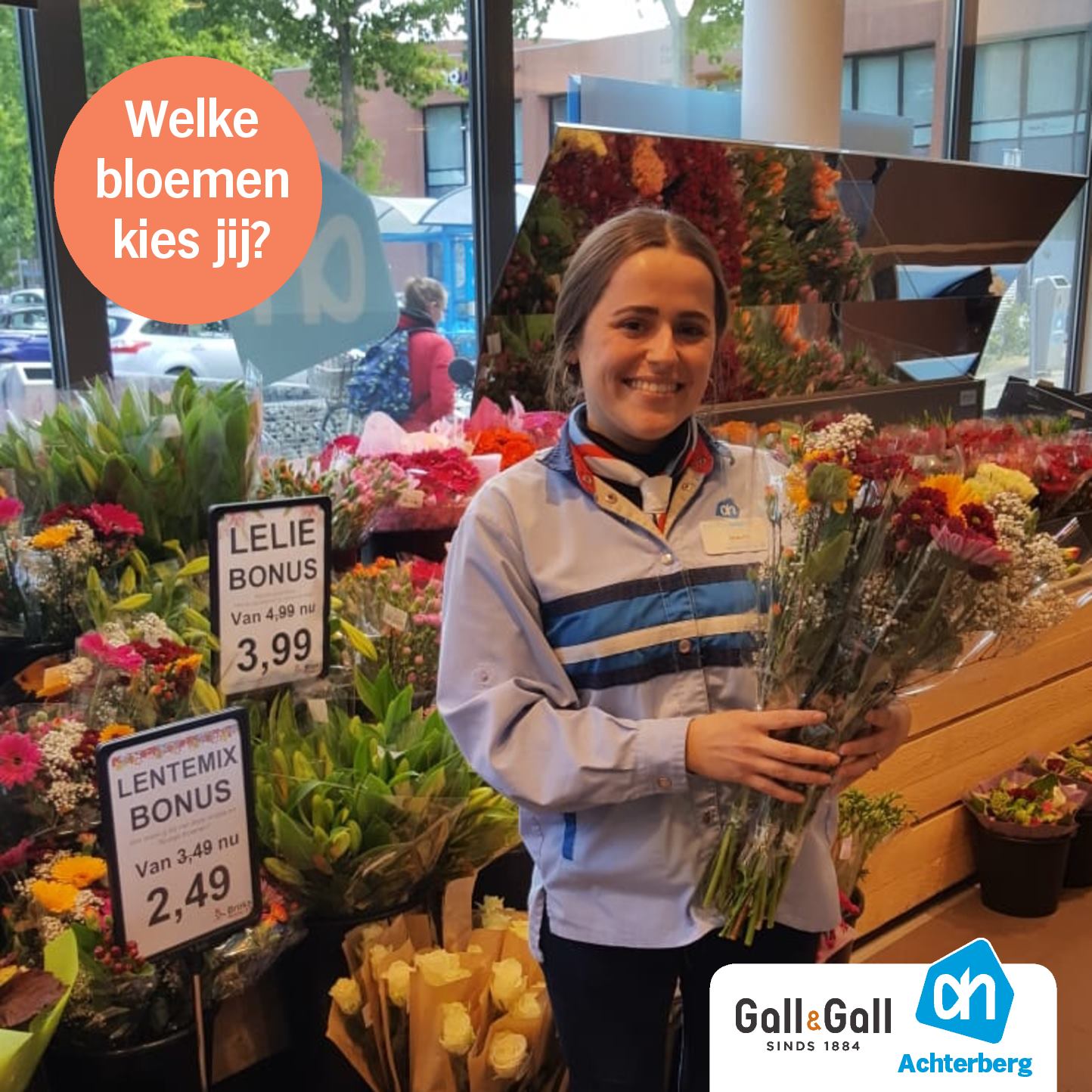 Woensdag = bloemetjesdag!