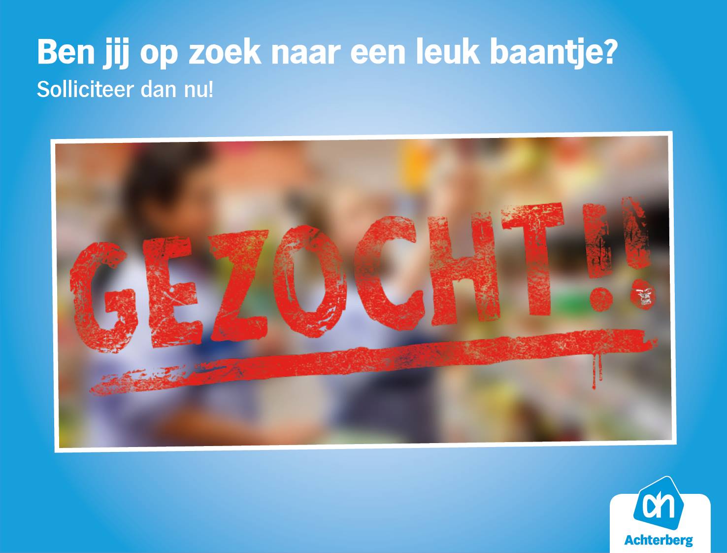 Ben jij op zoek naar een leuk baantje?