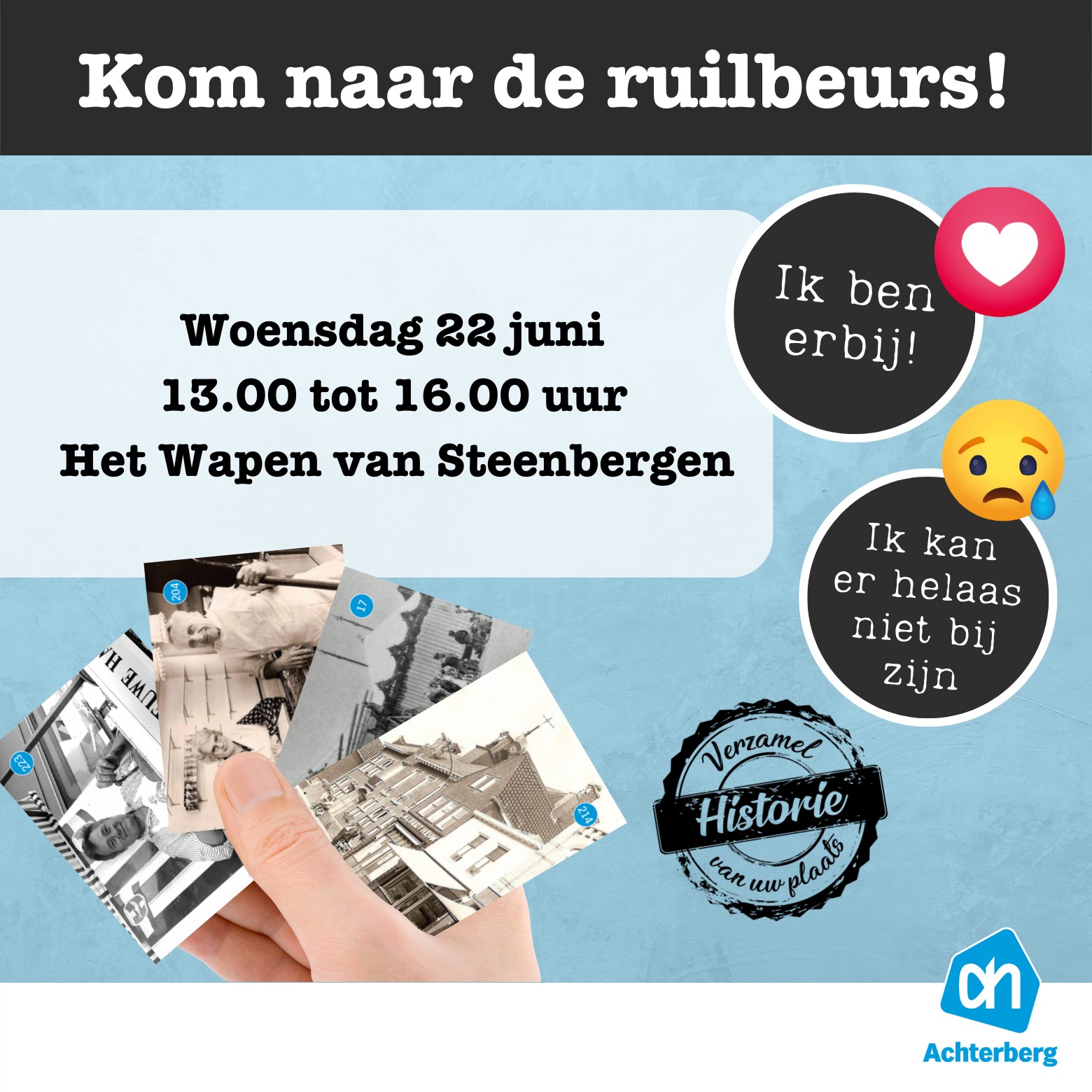 Ruilmiddag Historisch Steenbergen!