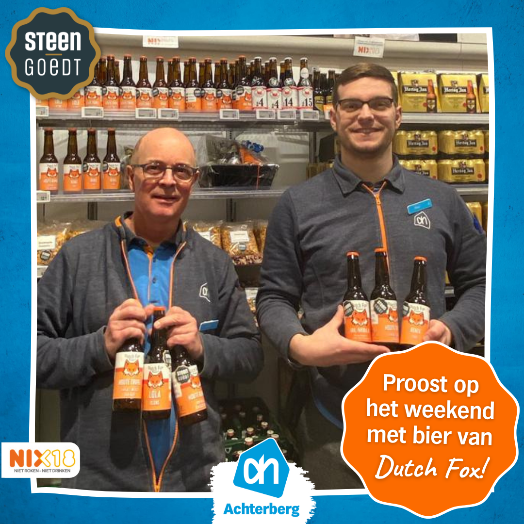 Proost op het weekend met de biertjes van Dutch Fox Brewery!