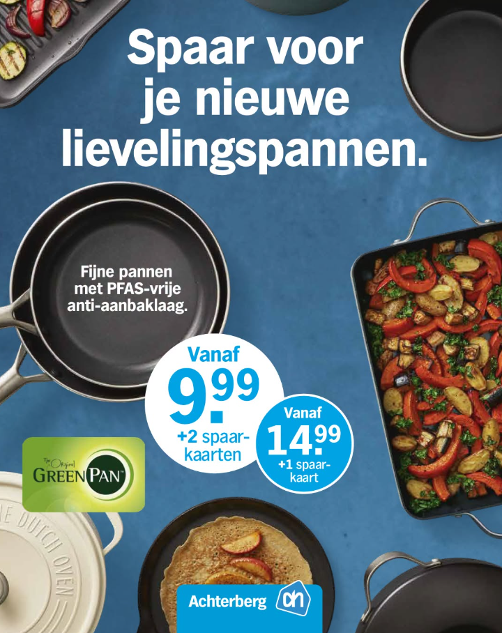 Spaar voor je nieuwe lievelingspannen!